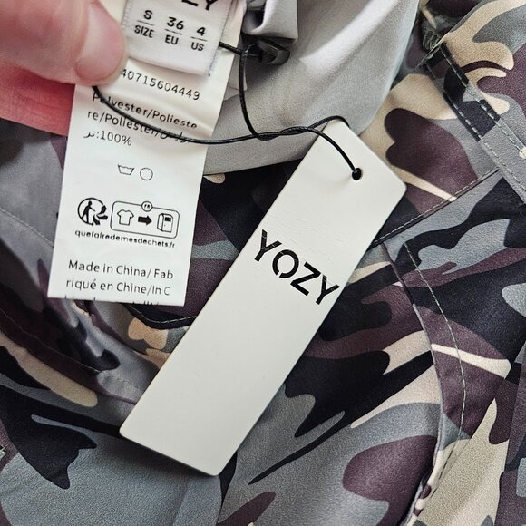 YOZY Camo Wide Leg Pants, Size S - Picture 5 of 5